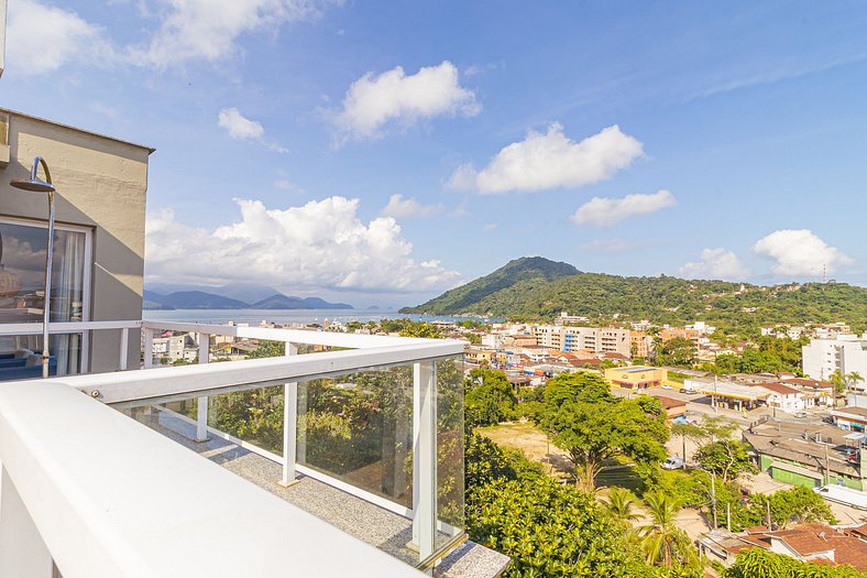 Cobertura com vista pro mar em Ubatuba