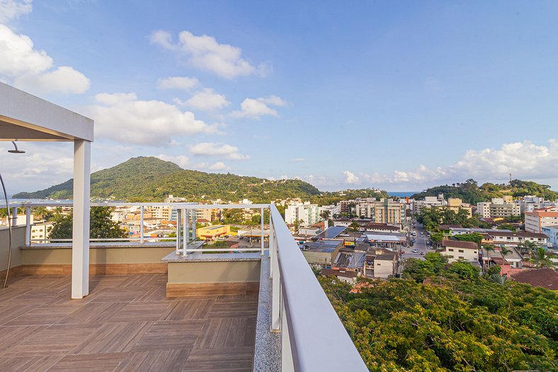 Cobertura com vista pro mar em Ubatuba