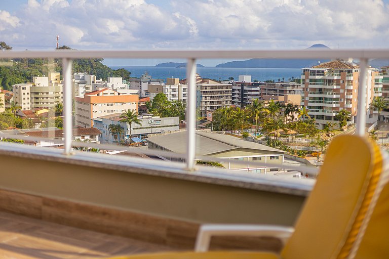 Cobertura com vista pro mar em Ubatuba