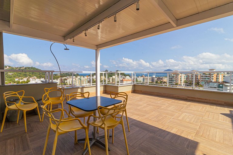 Cobertura com vista pro mar em Ubatuba