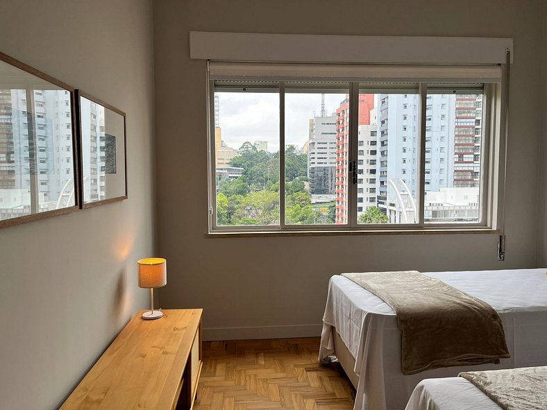 Jardim Paulista | 2 bedrooms | AC