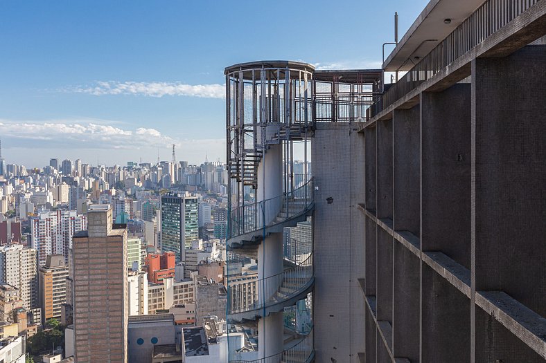 Nova York Copan: vista do 23º andar